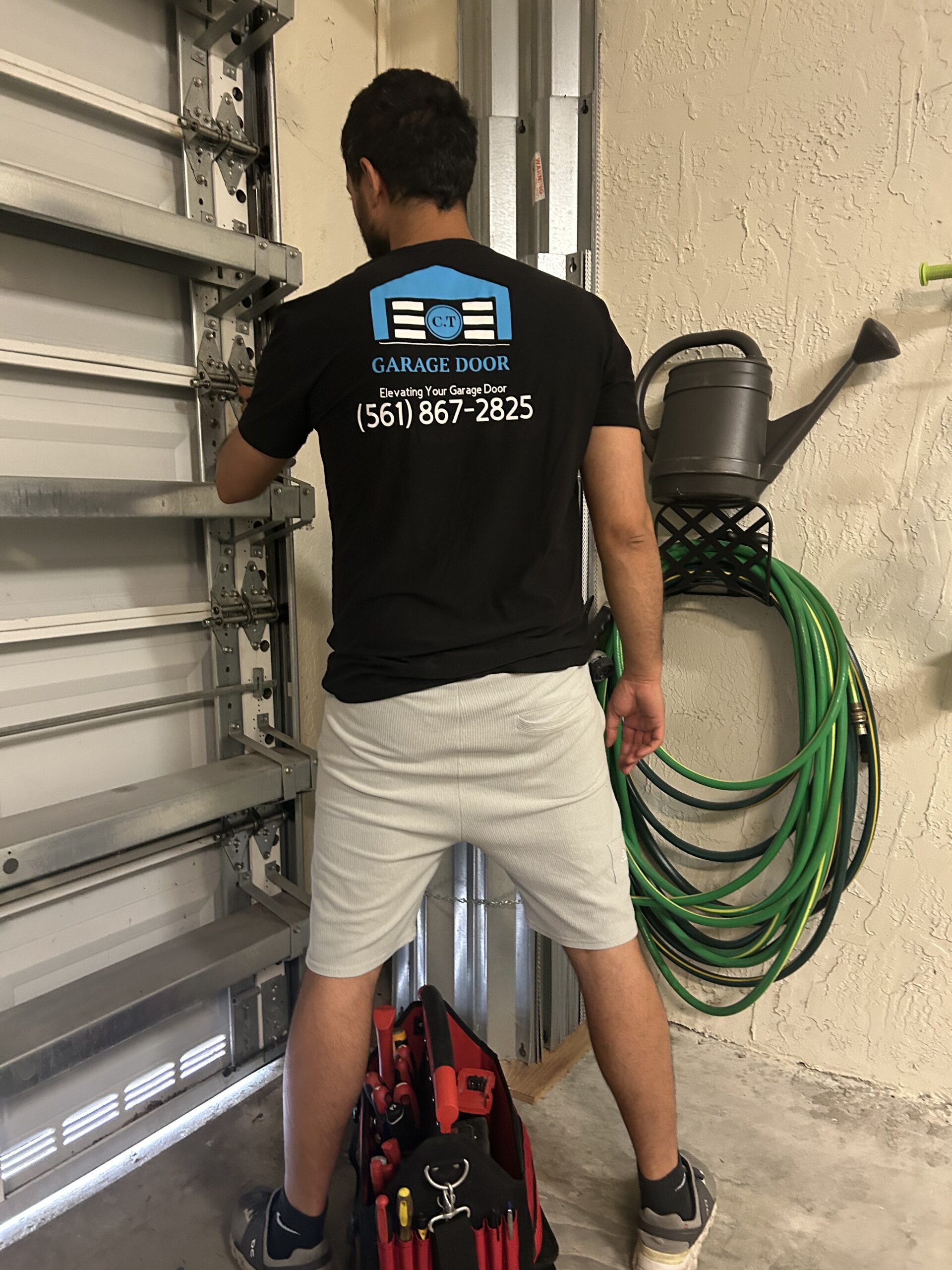New garage door opener installation in Port St. Lucie, FL